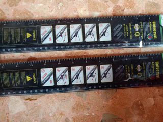 2 Parabrisas 63cm - Universales 