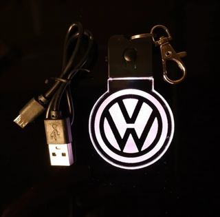 Llavero LED VW Volkswagen Logo - Multicolor