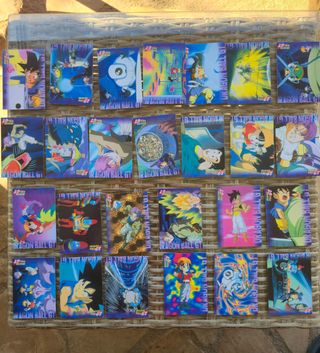 26 cartas Dragon Ball GT (1999)