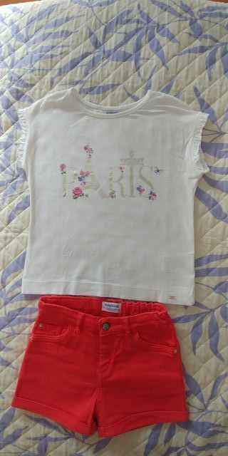Conjunto Mayoral niña 10 años.