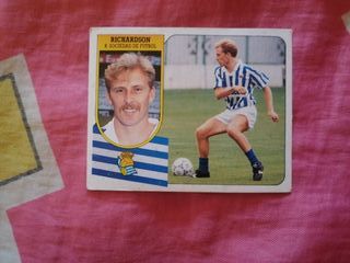 CROMO Richardson Real Sociedad 91-92