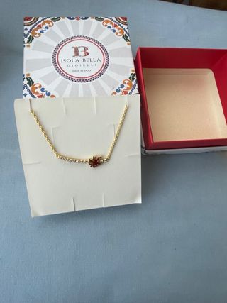 Collana corallo oro rosso Isola Bella sicilia