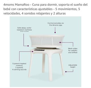 Cuna 4moms mamaRoo - Bebé