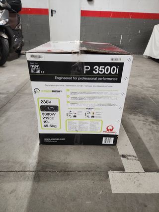 GENERADOR PRAMAC P3500I