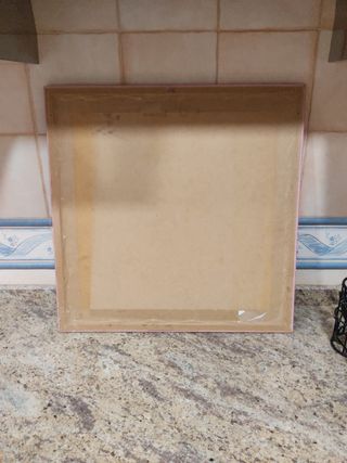 Cuadro punto de cruz alfabeto infantil