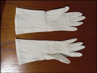 LOTE 2 pares guantes mujer antiguos