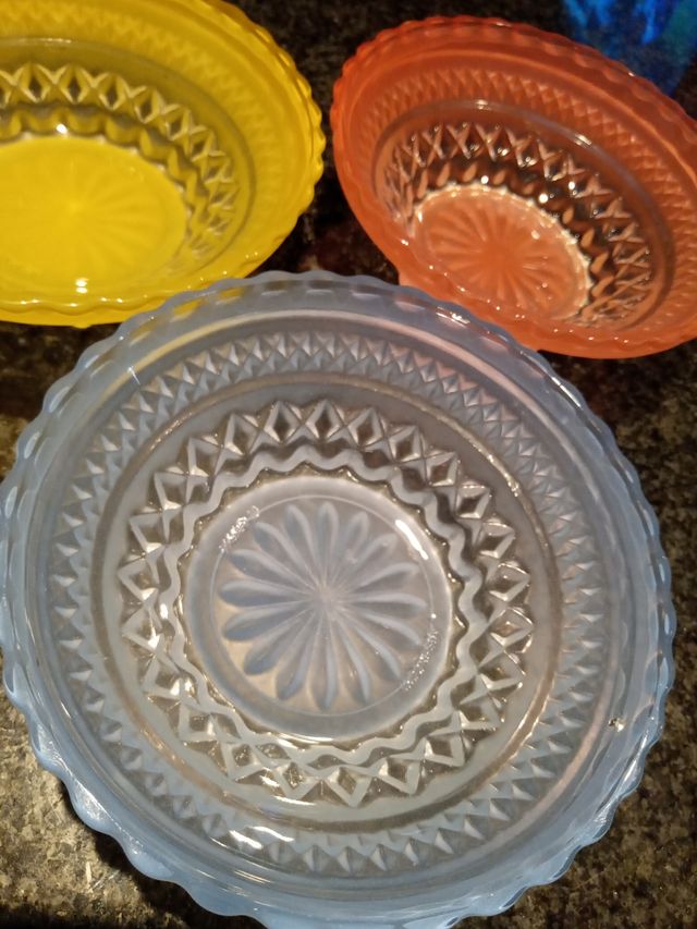 3 ciotole in vetro Indonesia Pasari