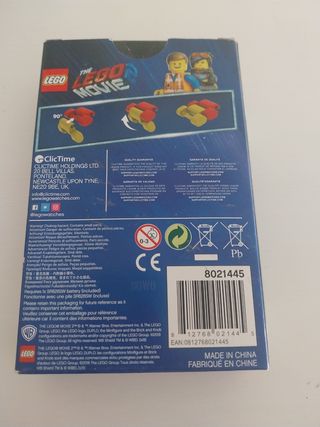 Reloj Lego Película 2 Emmet