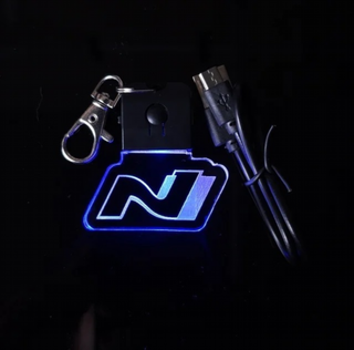 Llavero LED Hyundai N Logo - Multicolor