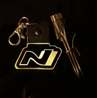 Llavero LED Hyundai N Logo - Multicolor
