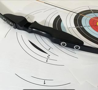 Arco flechas diana: ¡Practica tiro con arco!