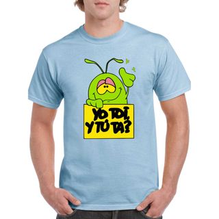 Camiseta unisex 100% algodon "YO TOI, Y TU TA?"