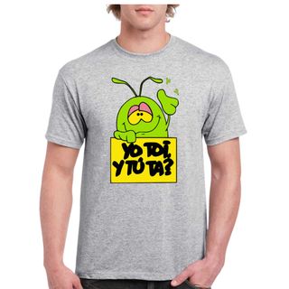 Camiseta unisex 100% algodon "YO TOI, Y TU TA?"