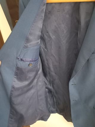 Americana azul marino talla L Zara