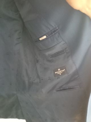 Americana azul marino talla L Zara