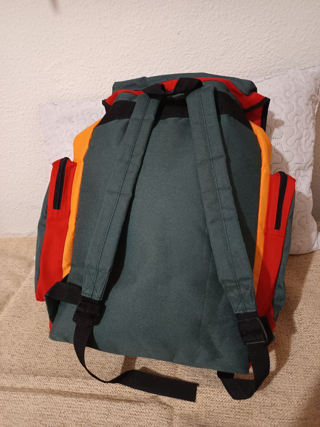 Mochila Pirulo vintage multicolor