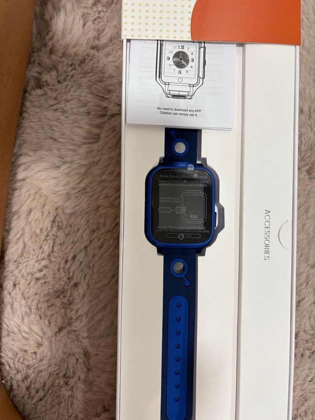 Smartwatch infantil azul