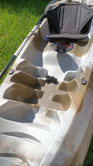 Pesca in kayak/giro mimetico individuale