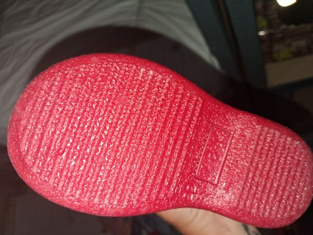 Botas Mickey Mouse rojas, número 22