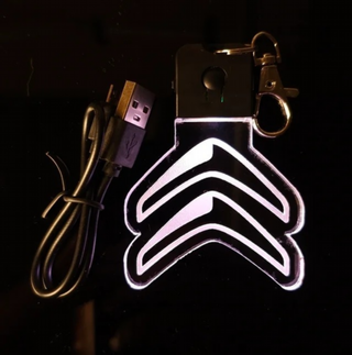 Llavero LED Citroen Logo - Multicolor