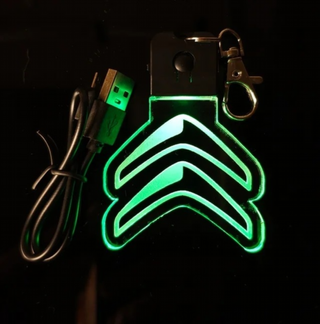 Llavero LED Citroen Logo - Multicolor