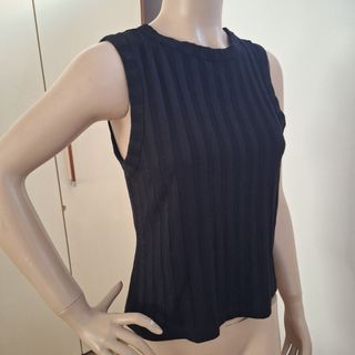 Canotta Zara nera - Top estivo