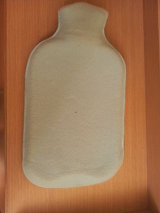 Bolsa agua caliente felpa azul