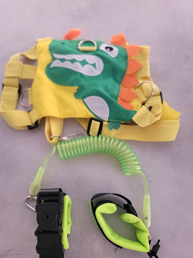 Arnés seguridad bebé- dinosaurio