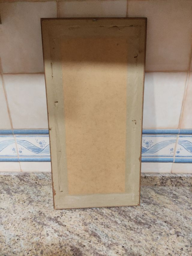 Cuadro punto de cruz girasoles