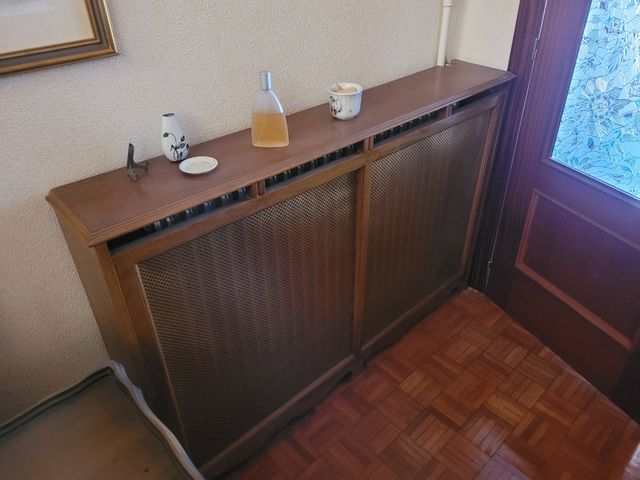 Reja radiador vintage - Madera