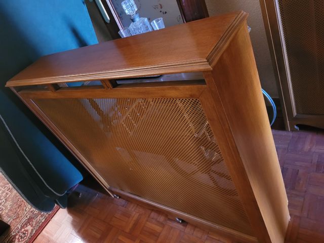 Reja radiador vintage - Madera