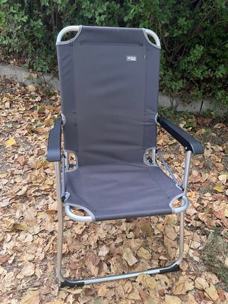 Silla camping Aktive gris