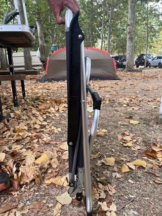 Silla camping Aktive gris