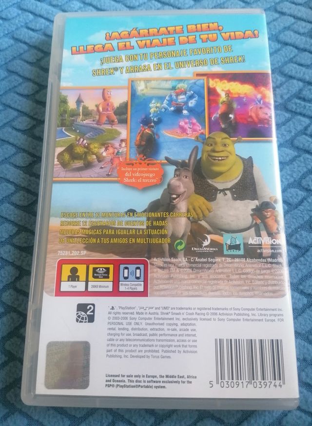 Shrek Smash & Crash Racing - PSP