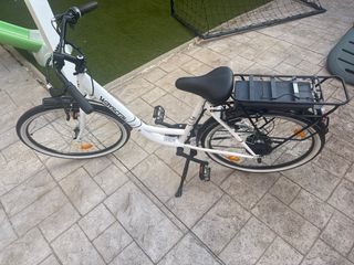 Bicicleta eléctrica Wayscral E-50 blanca