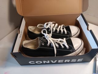 Converse negras - Talla 39