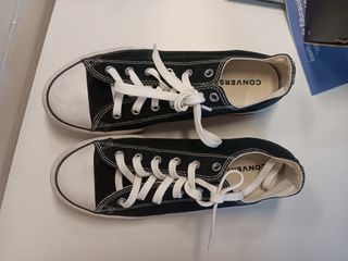 Converse negras - Talla 39