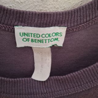 Canotta Benetton viola uomo