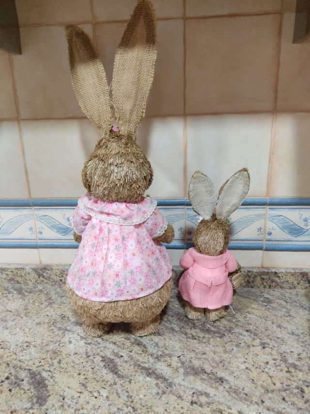 Conejos Pascua - Decoración