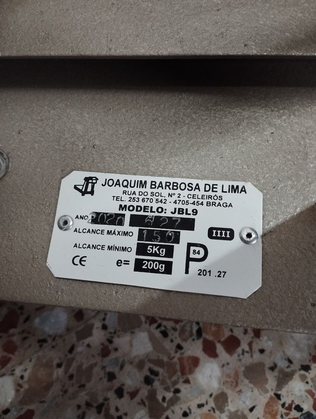 Bascula romana antigua - 150 kg