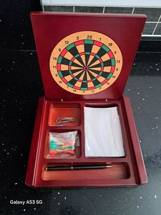Diana de dardos | Juego en caja de madera nuevo