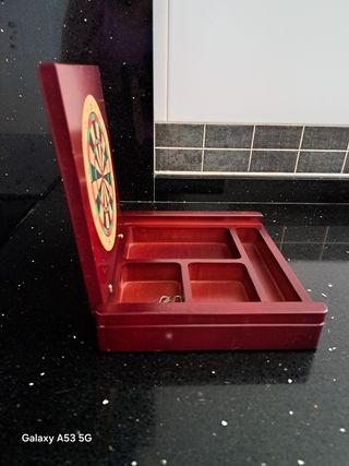 Diana de dardos | Juego en caja de madera nuevo