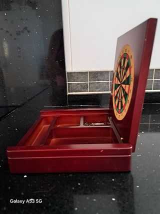 Diana de dardos | Juego en caja de madera nuevo