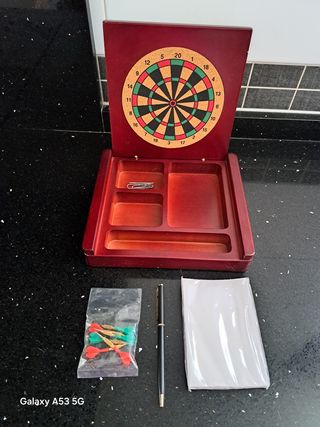 Diana de dardos | Juego en caja de madera nuevo