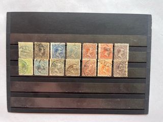 Sellos España 1889 Edifil 213/226 Usados