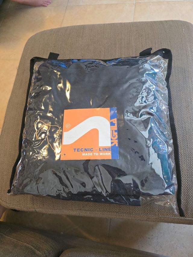 Pantalón trabajo multibolsillo negro