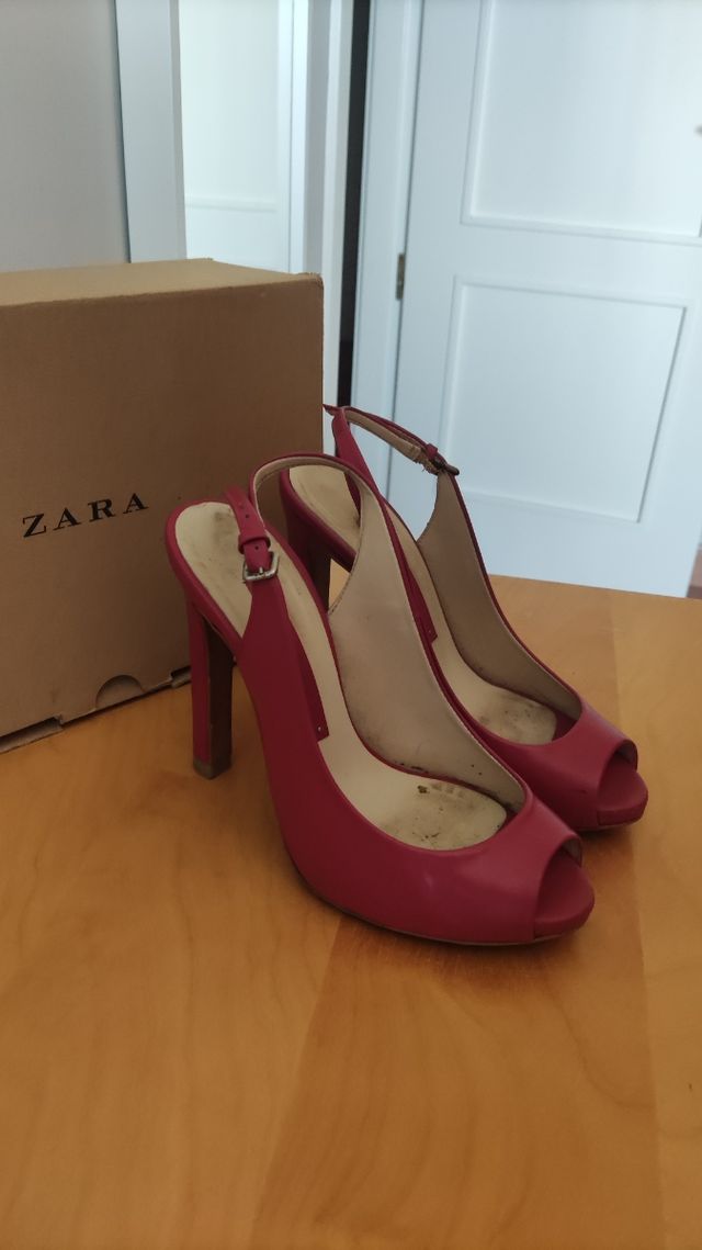 Tacones rosa Zara - Elegantes
