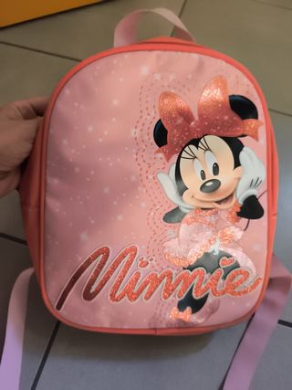 Zainetto Minnie rosa e arancione