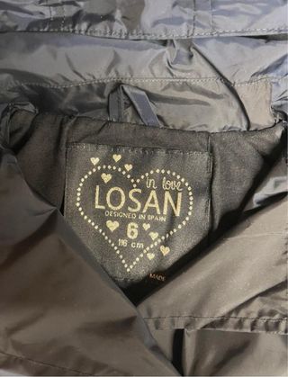Impermeabile bambina Losan 6 anni