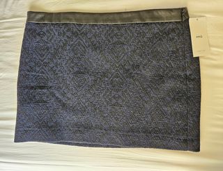 Mini Falda Mango Azul